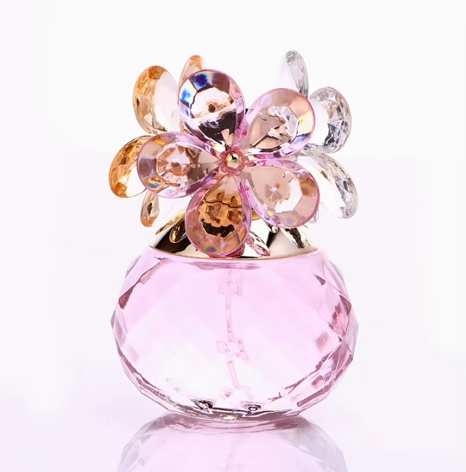 Petals Crystal Perfume Glass E